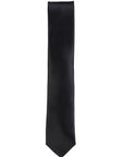 Black tie on a white background