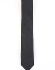 Black tie on a white background